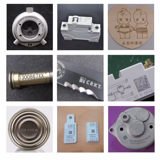 Portable Mini Optical Fiber 20W 30W 50W 100W Laser Marking Machine Laser Marker Price for Metal Marking