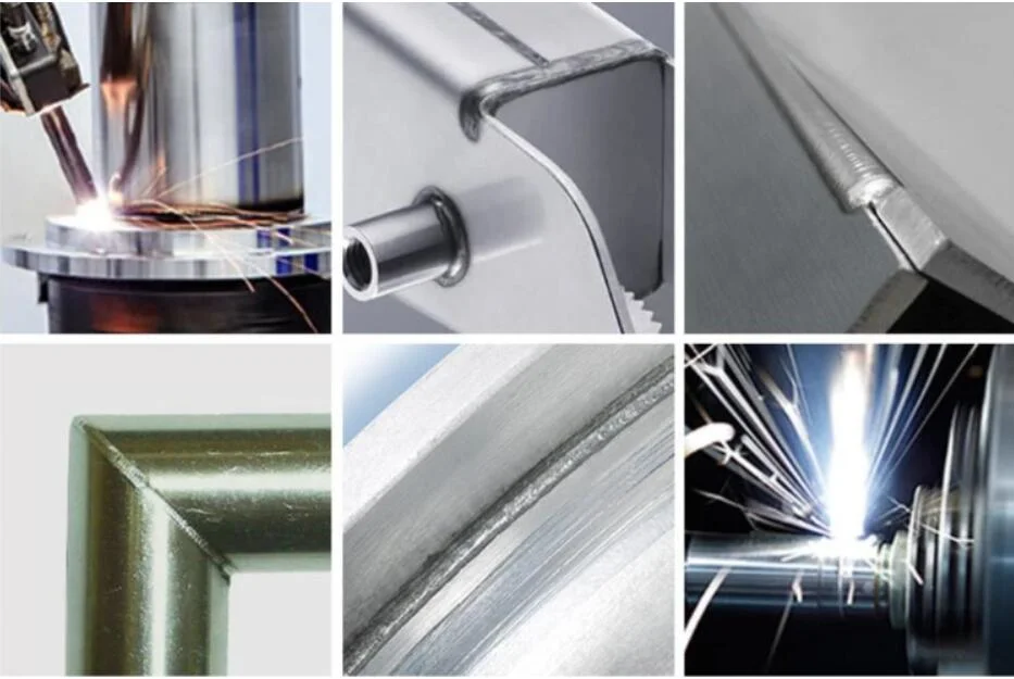 Aluminum Stainless Steel Carbon Steel Metal Mold 1000W 1500W 2000W Handheld Welder Fiber Laser Welding Machine