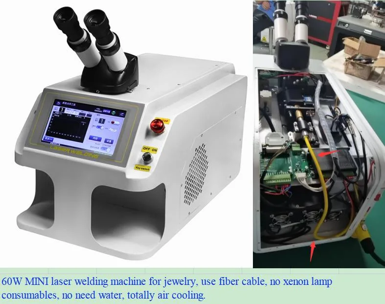 Jewelry Precision Welding Machine Gold and Silver Jewelry Spot Welding Machine Necklace Ring Earring Laser Welding Machine