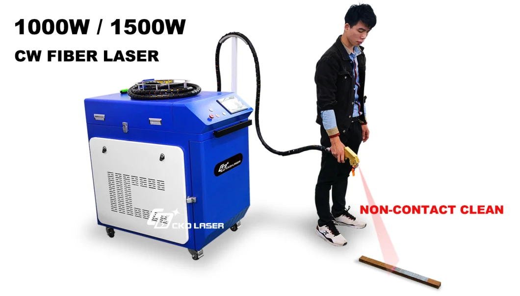 Big Power Fiber Laser Cleaning Machine for Car Mold Welding Trace Clean Remove