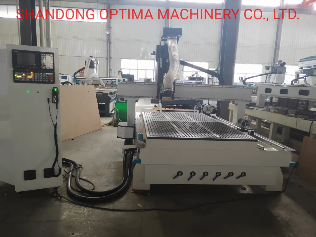 Auto Tool Change Machine with Rotary Attachment CNC Router