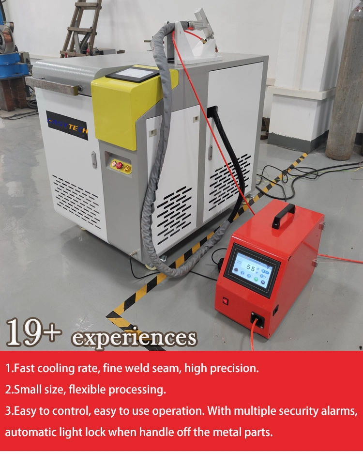 Automatic Fiber Hand Held Laser Welding Machine for Mold, Stainless Steel, Copper