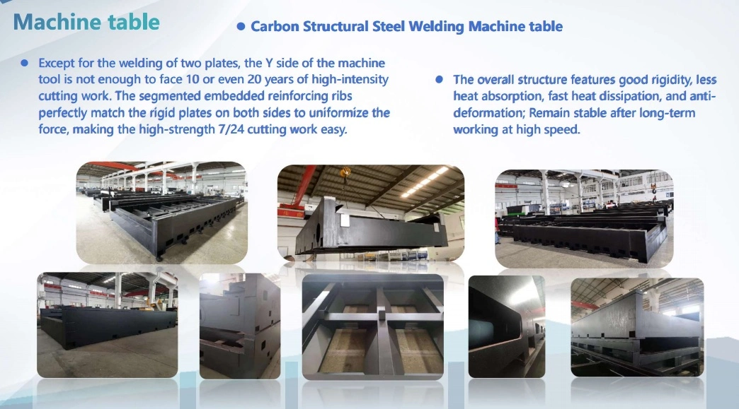 Carbon Steel Fiber Laser Cutting Machine CNC Metal Fiber Laser Cutting Machine for Stainless Steel Aluminum with Competitive Price