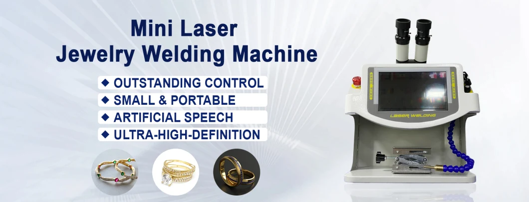 Hispeed 60W Jewelry Laser Welding Machine for Electronic Components Laser Welding