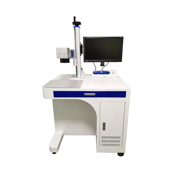 30W Enclosed Design Fiber Laser Marking Machine with Focus Finder &amp; Motorized Z-Axis