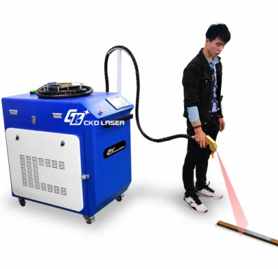 Big Power Fiber Laser Cleaning Machine for Car Mold Welding Trace Clean Remove