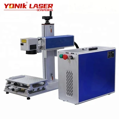 Auto Focus 3D 100W Fiber Laser Marking Machine 2.5D 50W 60W 80W Jpt Mopa Laser Marking Metal Engraving Machine
