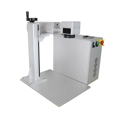 Electronic Component Mopa Fiber Laser Machine with Sino Galvo for Color Marking