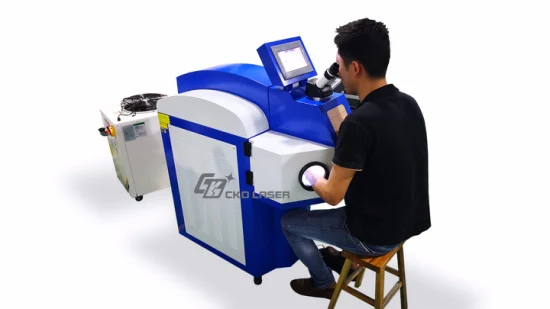 Standard Gold Silver Metal Jewelry Laser Welding Machine with Microscope