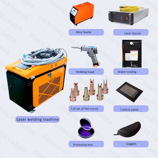 Max Raycus Laser Sup Qilin Welding Head System Wire Feeder Innovative Handheld Laser Welding Machine